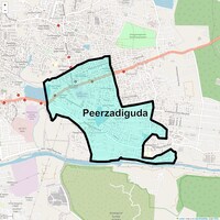 Peerzadiguda Map