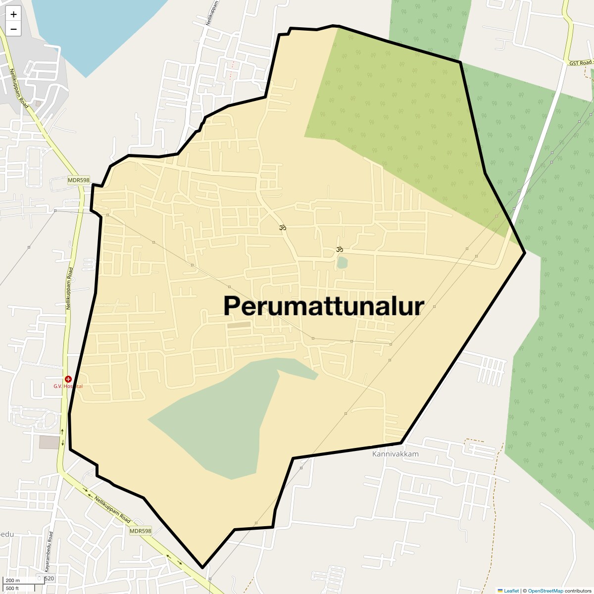 Perumattunalur Map
