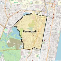 Perungudi Map
