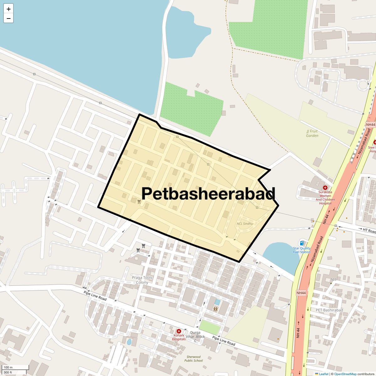Check Time Travel of Petbasheerabad, Hyderabad