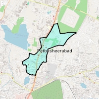 Petbasheerabad Map