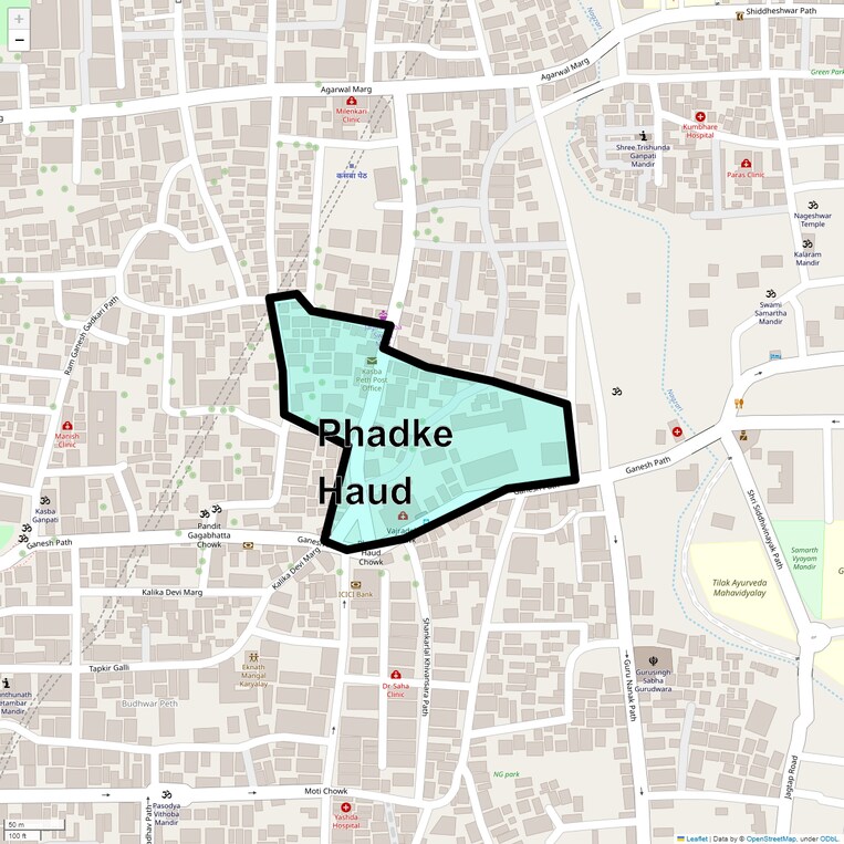 Location Map of Phadke Haud