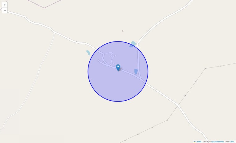 Location Map of Phalauda