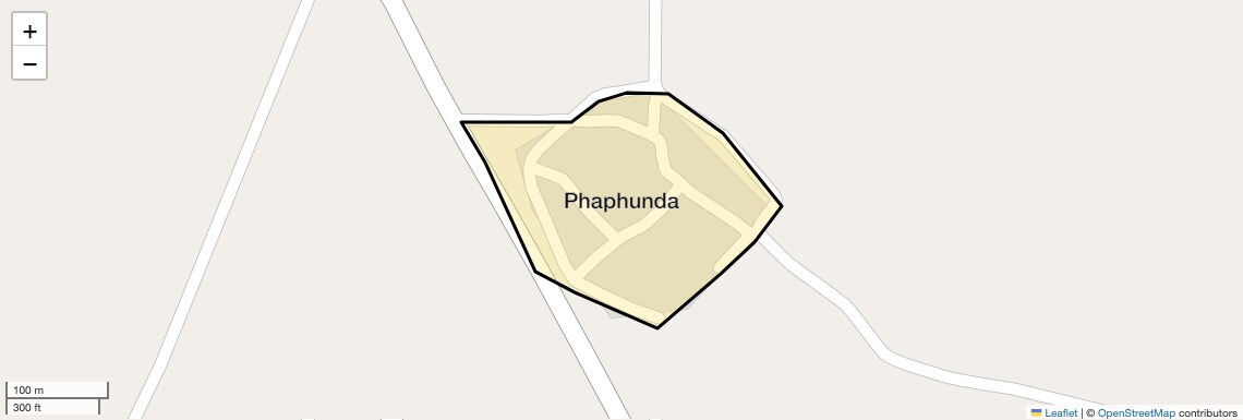 Location Map of Phaphunda, Faridabad