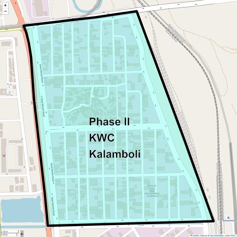 Location Map of Phase Ii Kwc Kalamboli