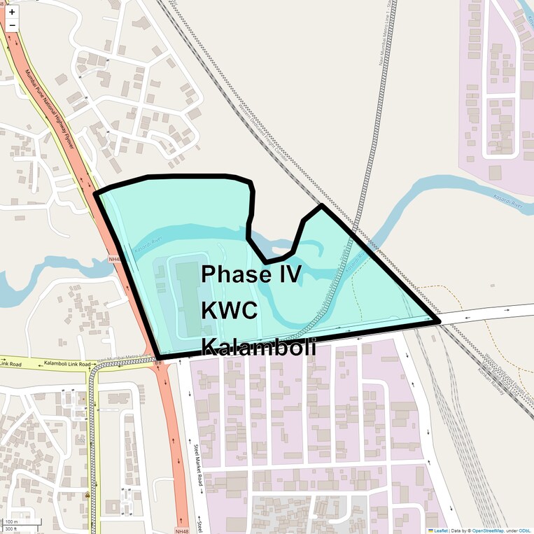 Location Map of Phase Iv Kwc Kalamboli