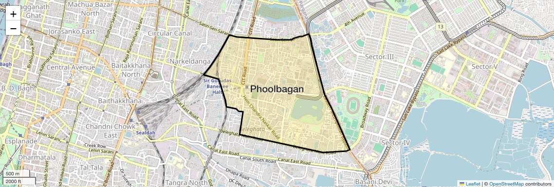 Check Time Travel of Phoolbagan, Kolkata