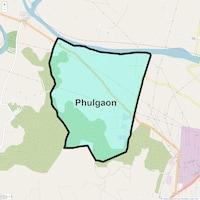 Phulgaon Map