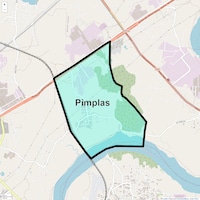 Pimplas Map