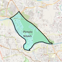 Pimple Nilakh Map