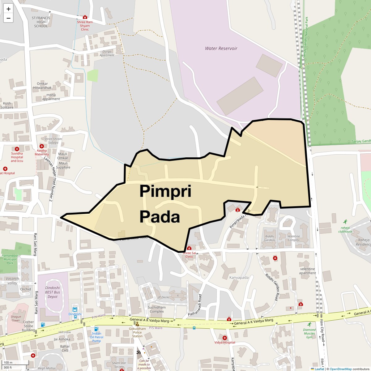 Check Time Travel of Pimpri Pada, Mumbai