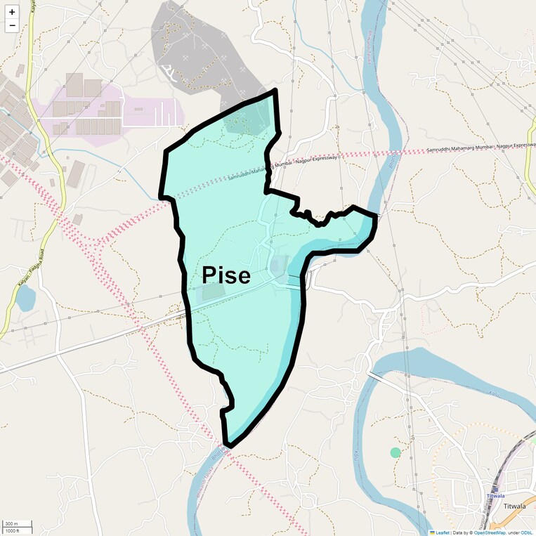 Location Map of Pise