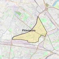 Pitampura Map