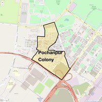 Pochanpur Colony Map