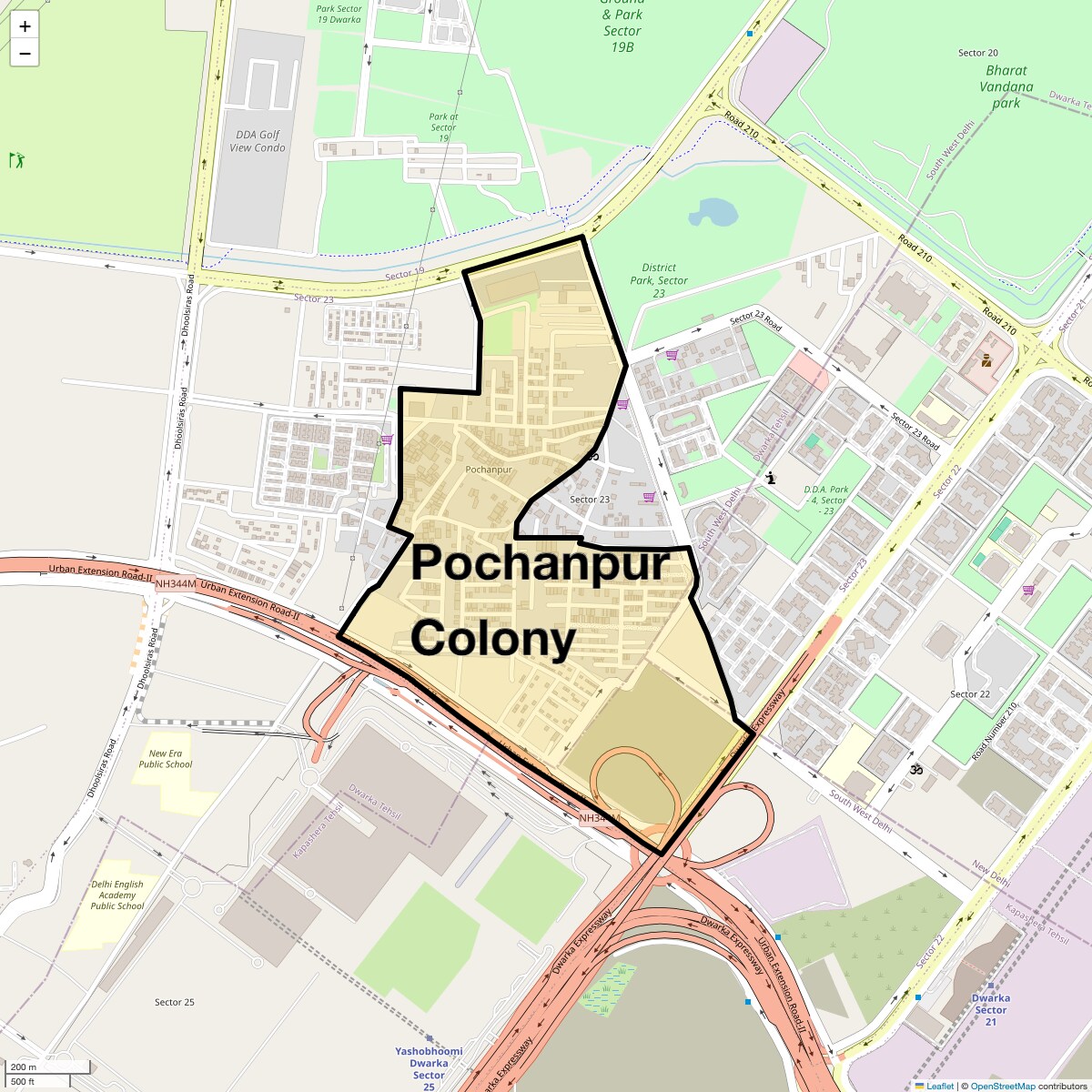 Check Time Travel of Pochanpur Colony, Delhi