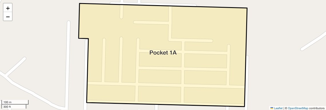 Location Map of Pocket 1A, Greater Noida