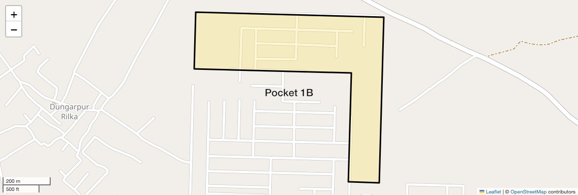 Location Map of Pocket 1B, Greater Noida