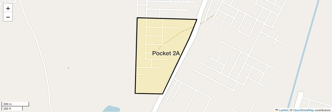 Location Map of Pocket 2A, Greater Noida