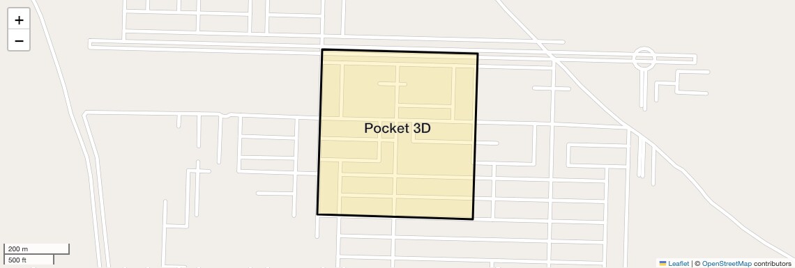 Location Map of Pocket 3D, Greater Noida