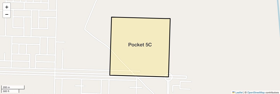 Location Map of Pocket 5C, Greater Noida