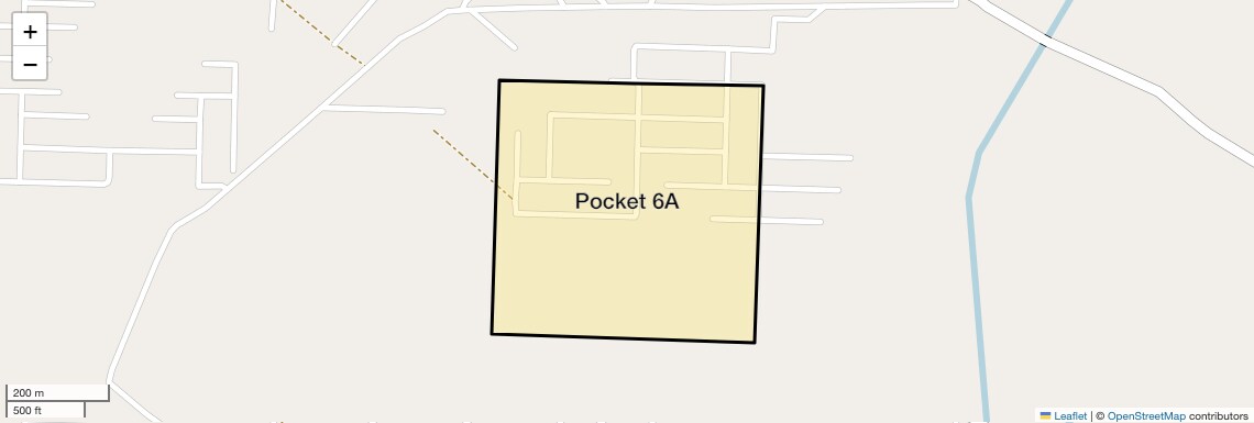 Location Map of Pocket 6A, Greater Noida