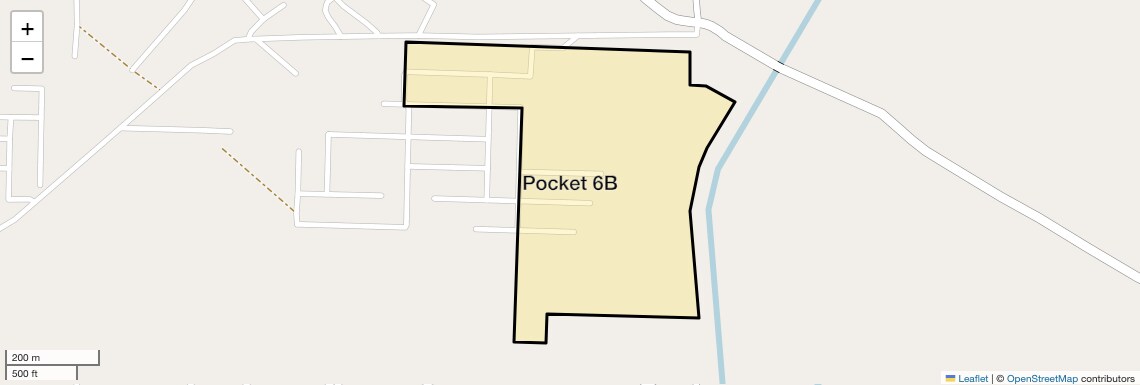 Location Map of Pocket 6B, Greater Noida