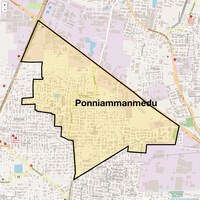 Ponniammanmedu Map