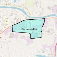 Poonamallee Map