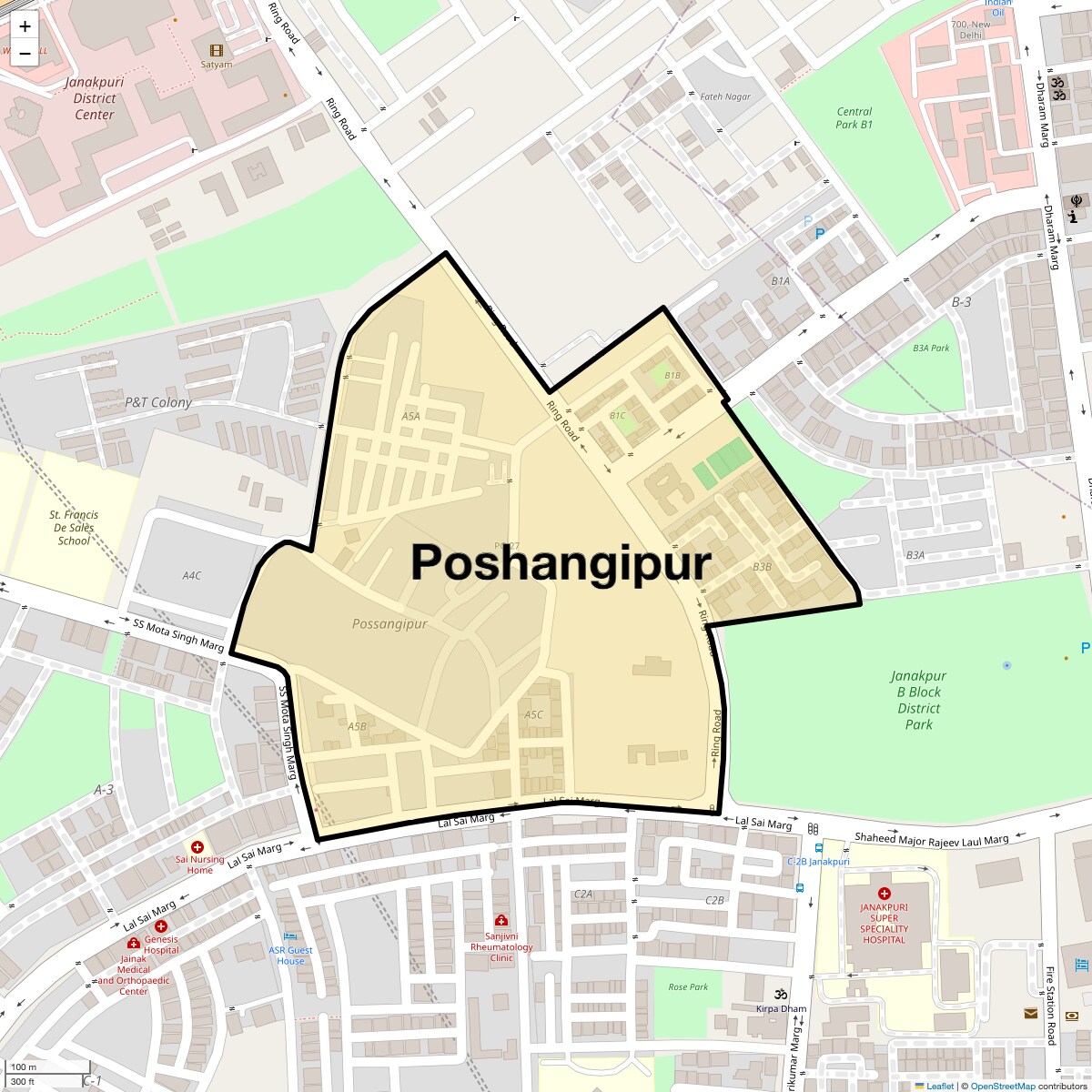 Check Time Travel of Poshangipur, Delhi