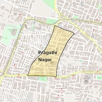 Pragathi Nagar Map