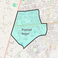Prahlad Nagar Map