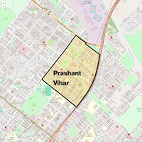 Prashant Vihar Map