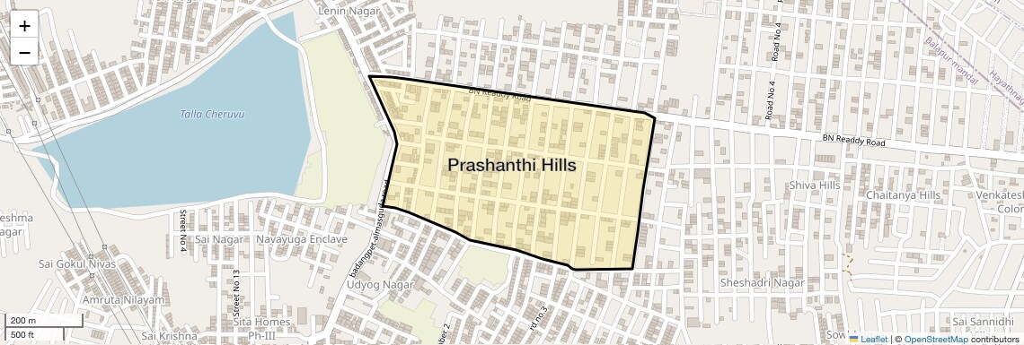 Prashanthi Hills,Hyderabad