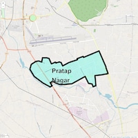Pratap Nagar Map