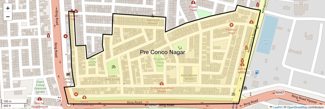 Pre Conco Nagar,Indore