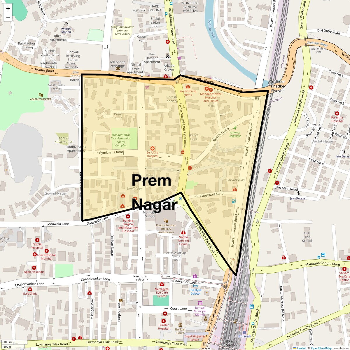 Check Time Travel of Prem Nagar, Mumbai