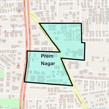 Location Map of Prem Nagar, Pune