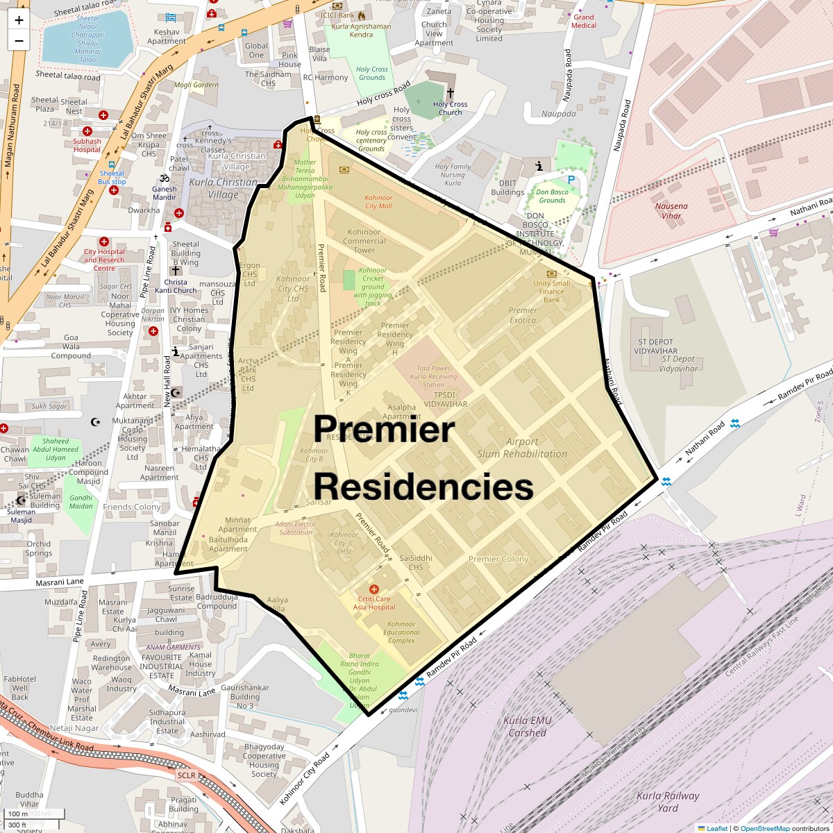 Check Time Travel of Premier Residencies, Mumbai