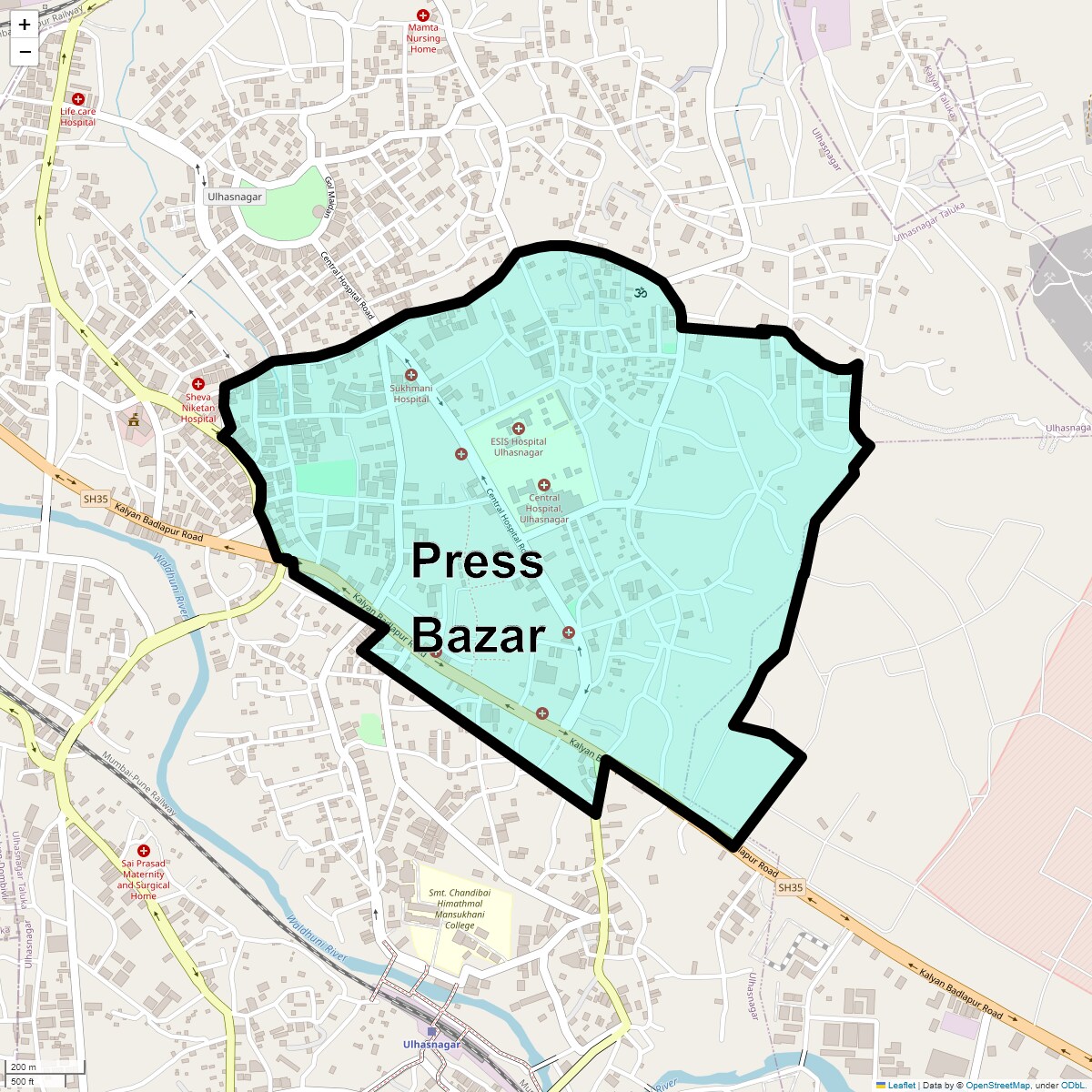 Press Bazar Map