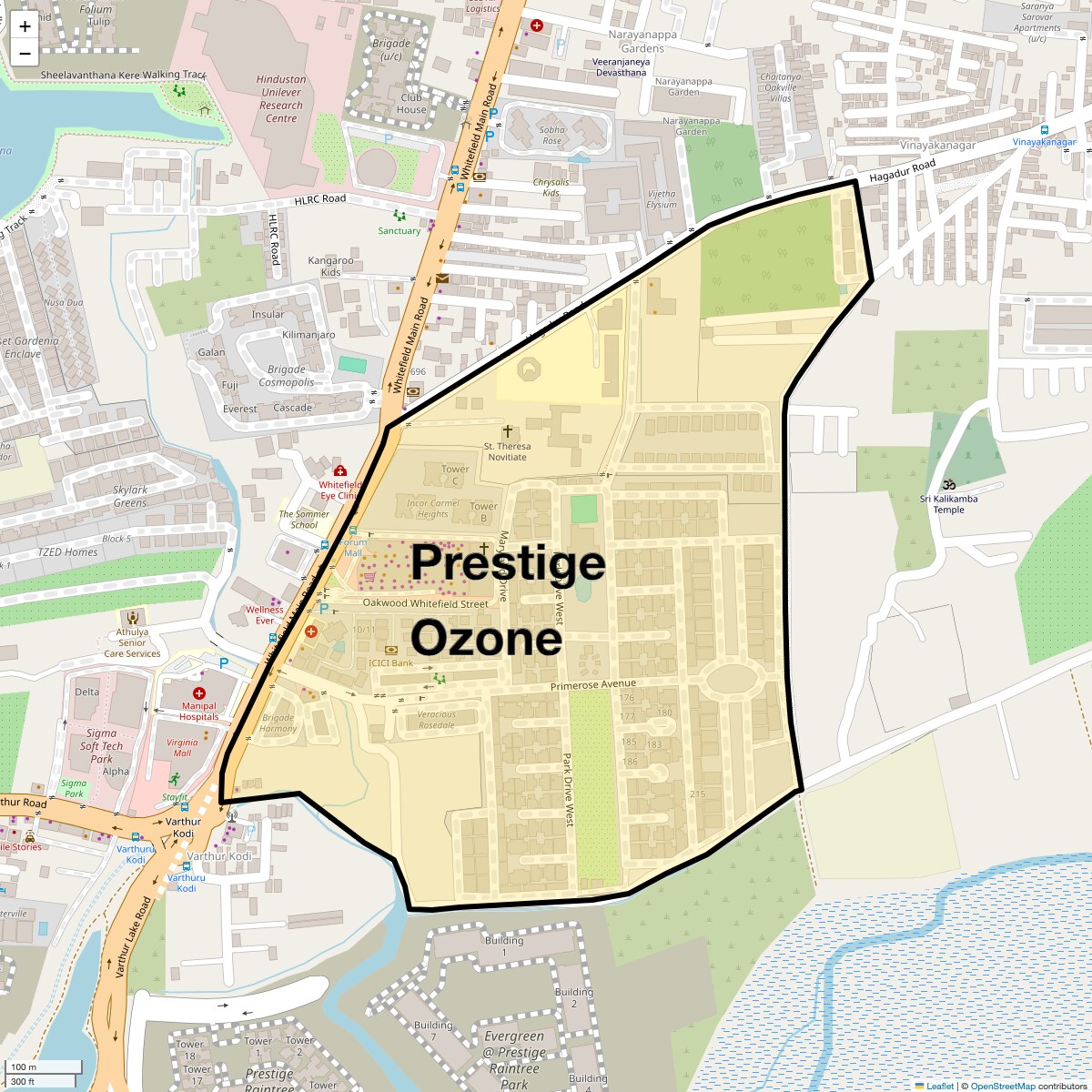 Prestige Ozone,Bangalore
