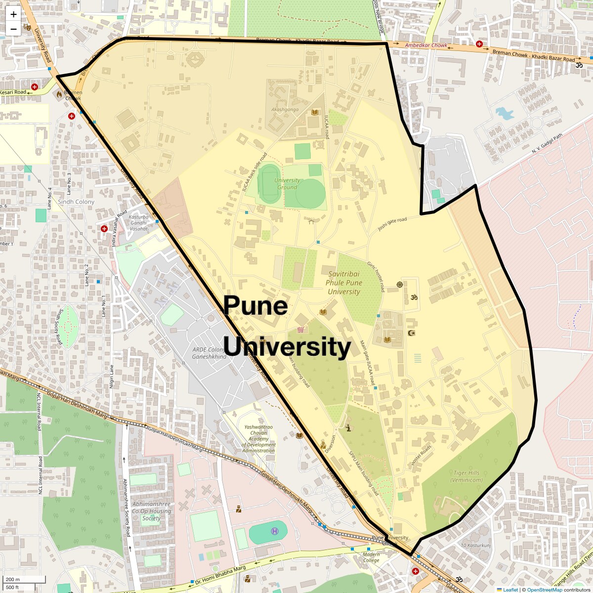 Check Time Travel of Pune University, Pune
