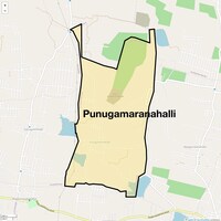 Punugamaranahalli Map