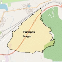 Pushpak Nagar Map