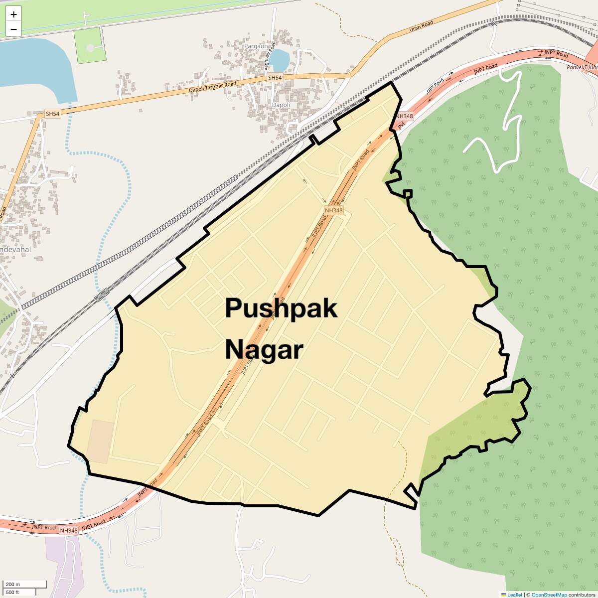 Check Time Travel of Pushpak Nagar, Navi Mumbai