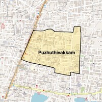 Puzhuthivakkam Map