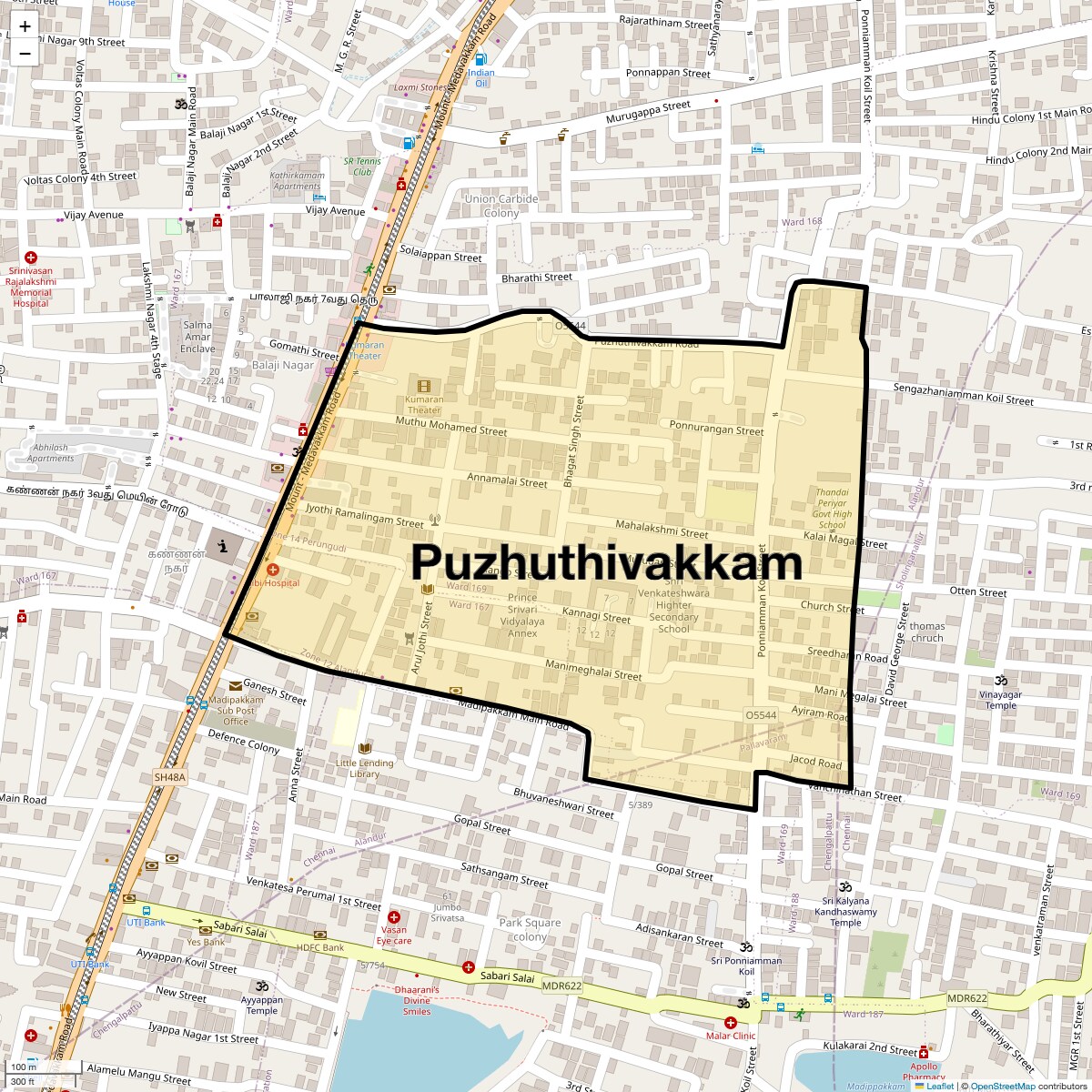 Check Time Travel of Puzhuthivakkam, Chennai