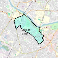 Qaisar Bagh Map