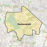Rachenahalli Map