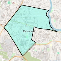 Rahatani Map