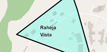 Location Map of Raheja Vista, Pune